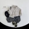 韓版80~130cm - 縮口工裝褲 / 二色：圖片 6