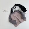 韓版80~130cm - 拚色上衣 / 二色