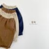 韓版80~130cm - 拚色百搭休閒褲 / 三色：圖片 5