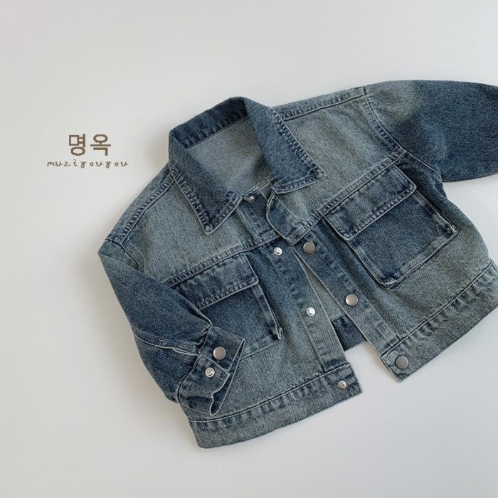 韓版80~130cm - 牛仔外套