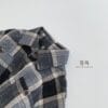 韓版80~130cm - 格紋襯衫：圖片 2