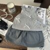 韓版夏季80~140 - 蝴蝶結背心 / 工裝裙