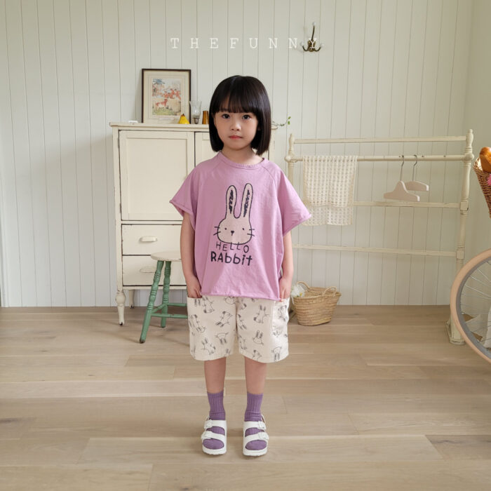 正韓90~130cm - 兔子上衣 / 二色：圖片 5