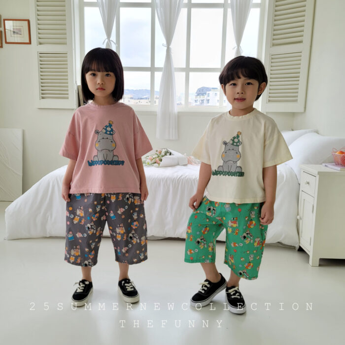 正韓90~130cm - 河馬上衣 / 二色：圖片 3