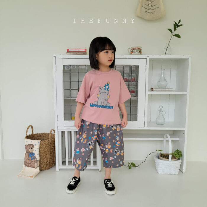 正韓90~130cm - 河馬上衣 / 二色：圖片 5
