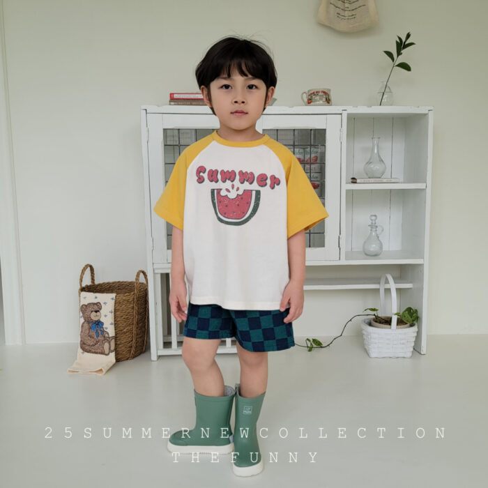 正韓90~130cm - 西瓜上衣 / 二色：圖片 4