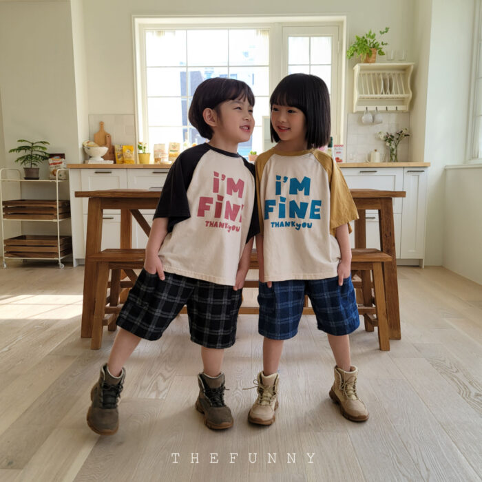 正韓90~130cm - 英文印花上衣 / 二色：圖片 3