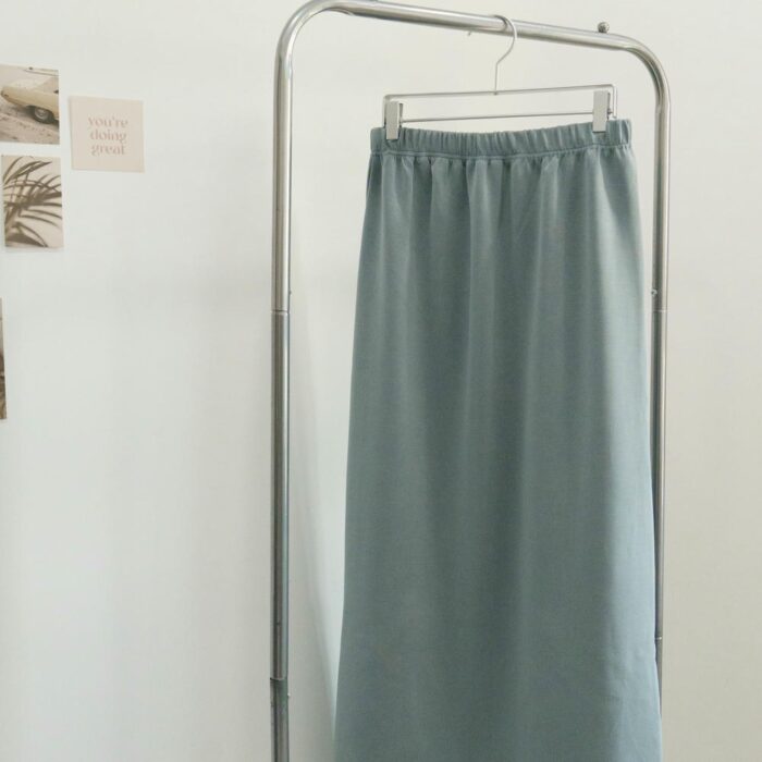 現貨韓版女裝 -超舒服親膚太空綿長裙