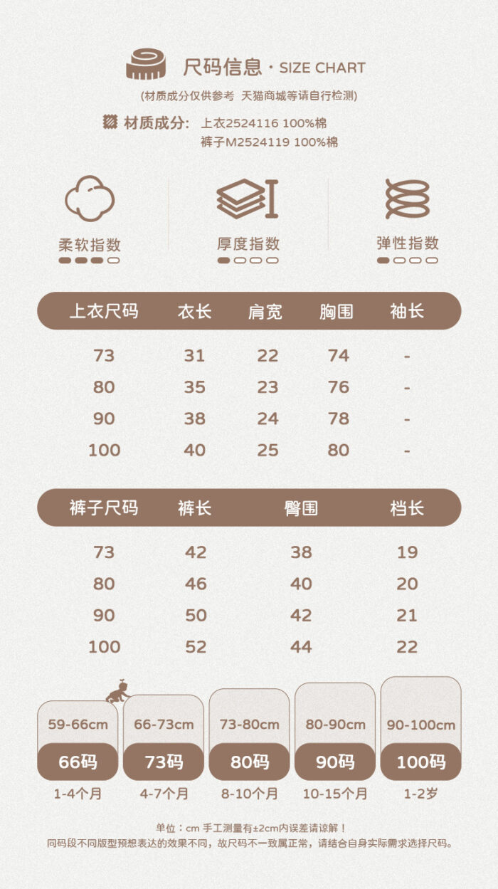 韓版夏季73~100cm - 黑色格紋套裝(上衣+下褲)：圖片 6