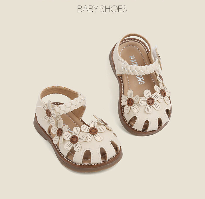 11.5~15.5cm - 夏季花花涼鞋 / 二色