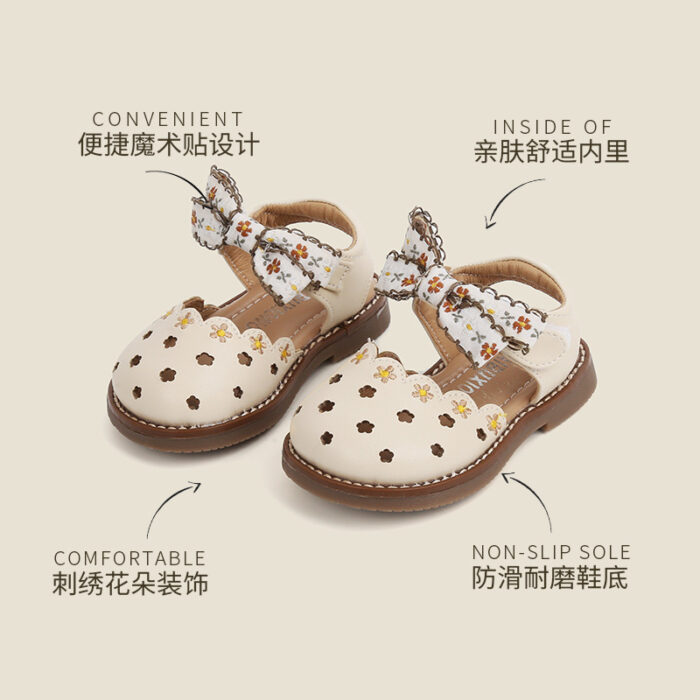 12~15.5cm - 夏季花花公主涼鞋 / 二色：圖片 7