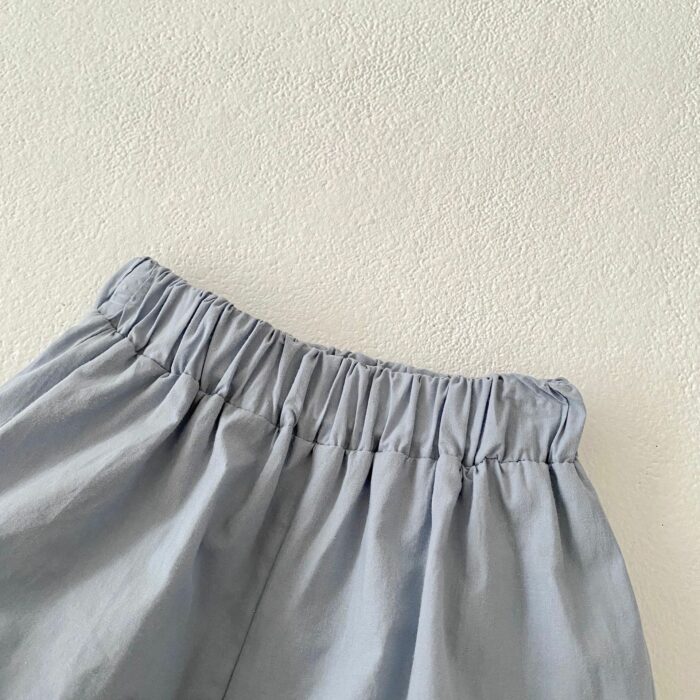 韓版夏季66~100cm - 碎花套裝(上衣+下褲)：圖片 7
