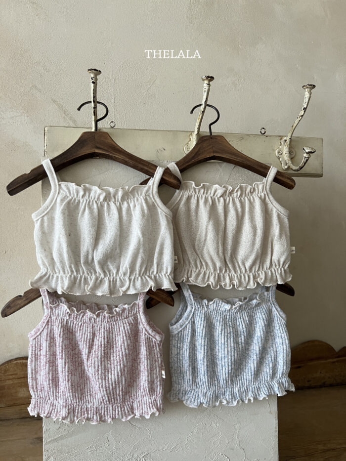 正韓夏季1~6Y - 荷葉背心 / 四色