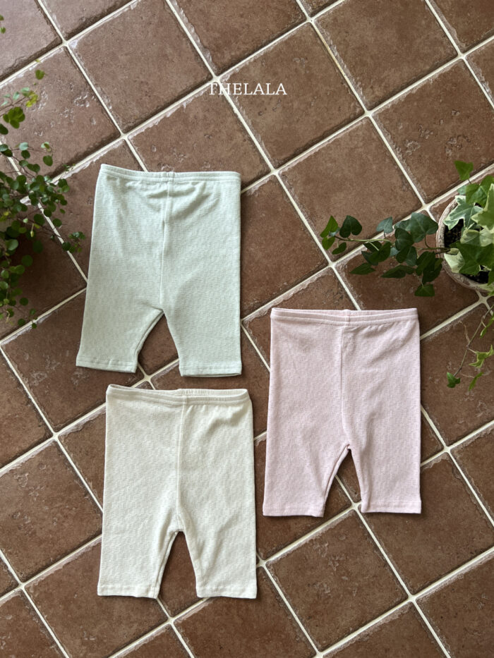 正韓夏季1~6Y - 素色緊身褲 / 三色：圖片 5