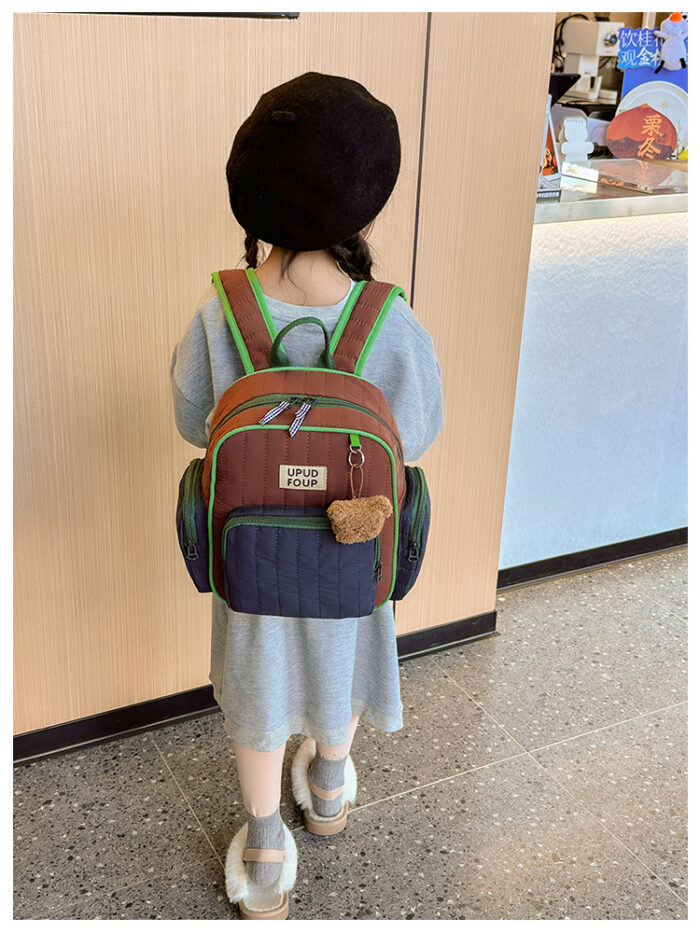 韓版包包 - 幼兒園可愛絎縫親子包包：圖片 3