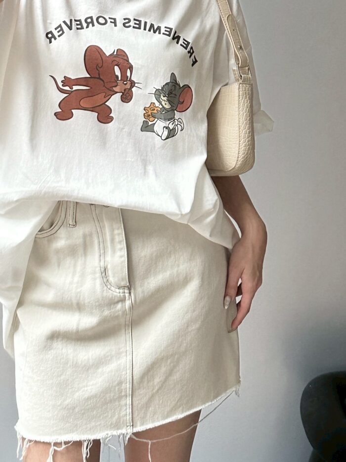 韓版女裝 - 大小老鼠大T / 五色：圖片 5