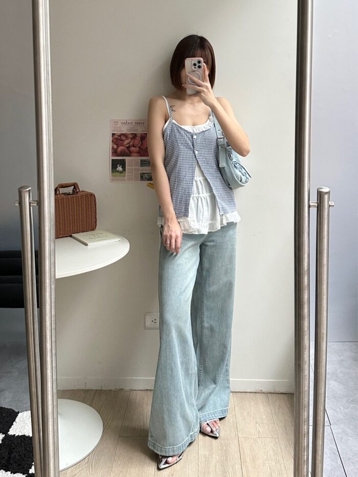 韓版女裝 - 兩件式雙層荷葉背心 / 三色：圖片 6