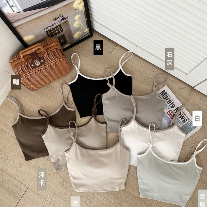 韓版女裝 - 百搭必備撞色小可愛 / 七色