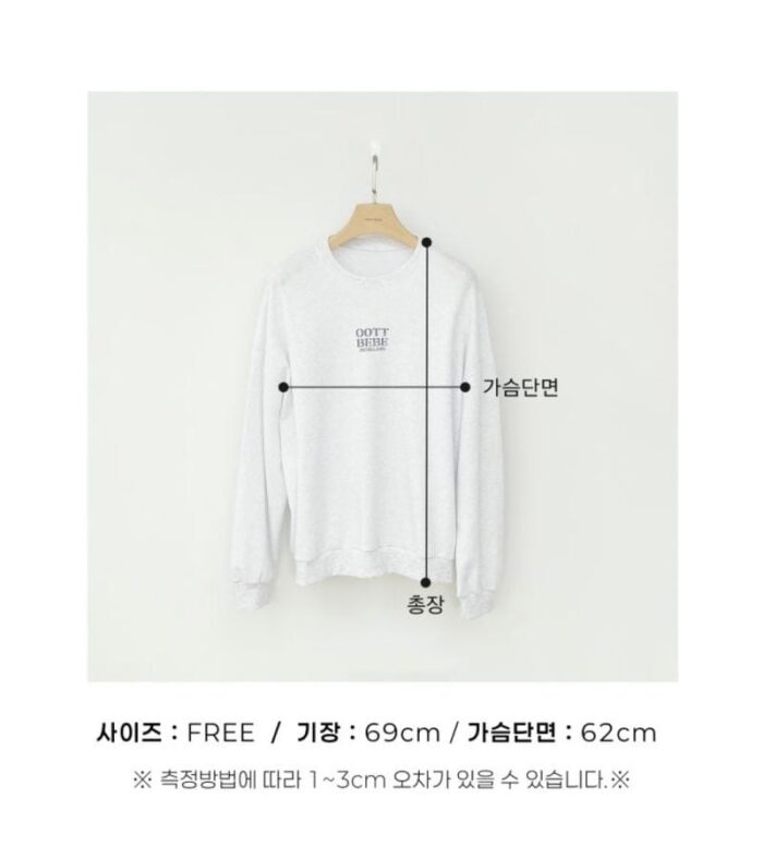 正韓秋季大人 - 英文印花上衣 / 四色：圖片 9