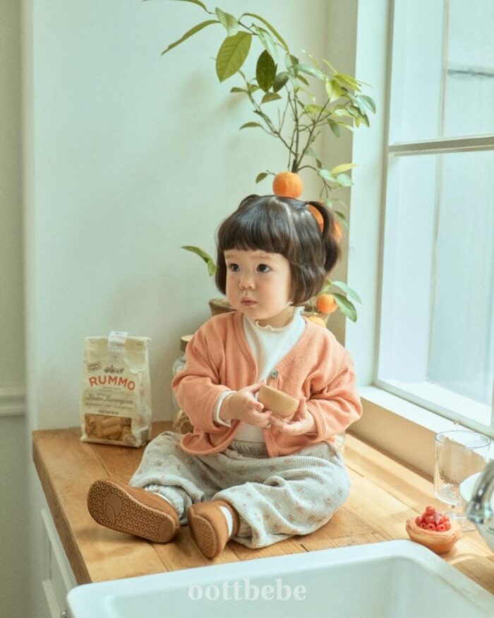 正韓秋季1~7y - 百搭開衫外套 / 四色：圖片 5