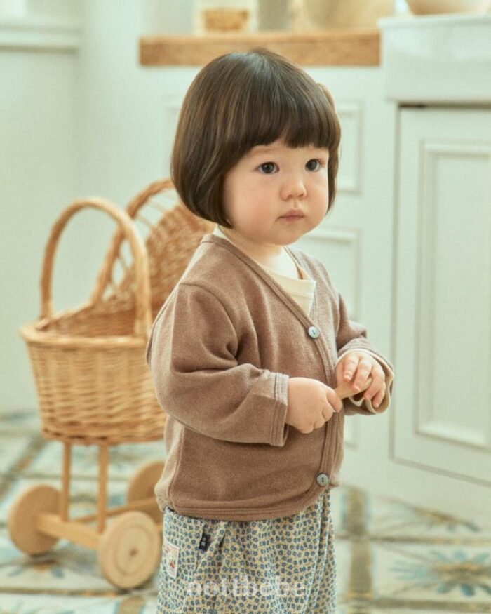 正韓秋季1~7y - 百搭開衫外套 / 四色：圖片 4