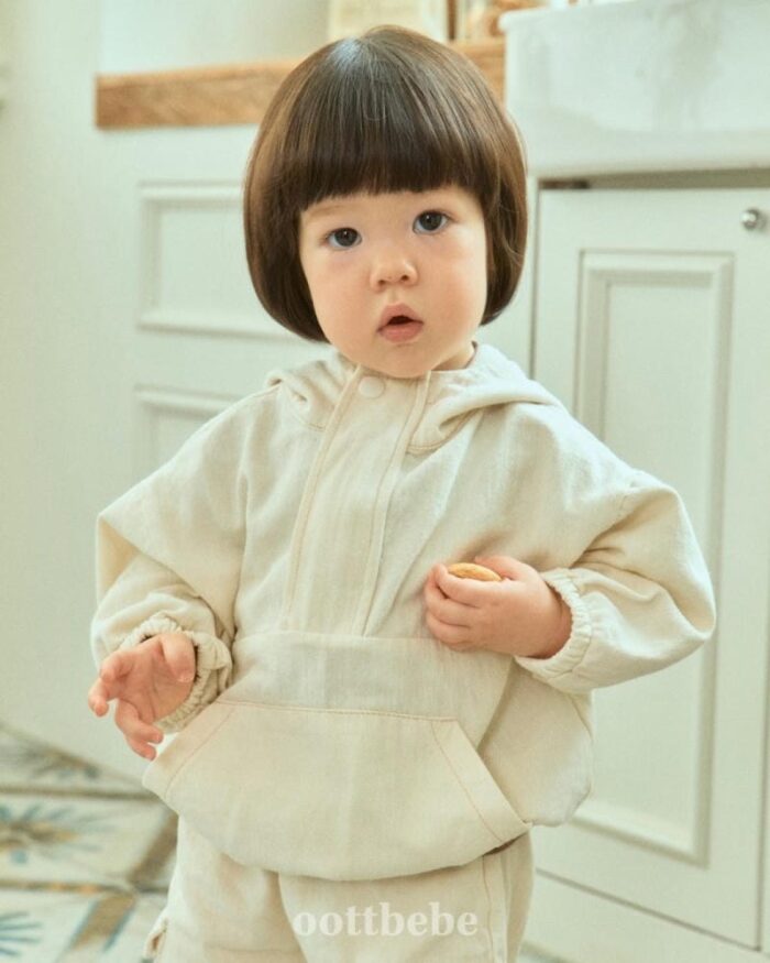 正韓秋季1~7y - 連帽上衣 / 二色：圖片 3