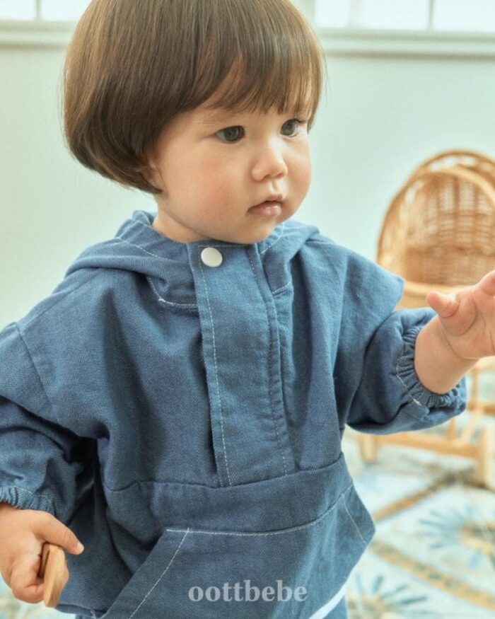 正韓秋季1~7y - 連帽上衣 / 二色：圖片 4