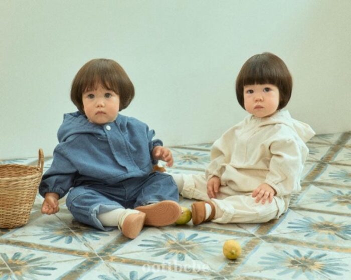 正韓秋季1~7y - 連帽上衣 / 二色