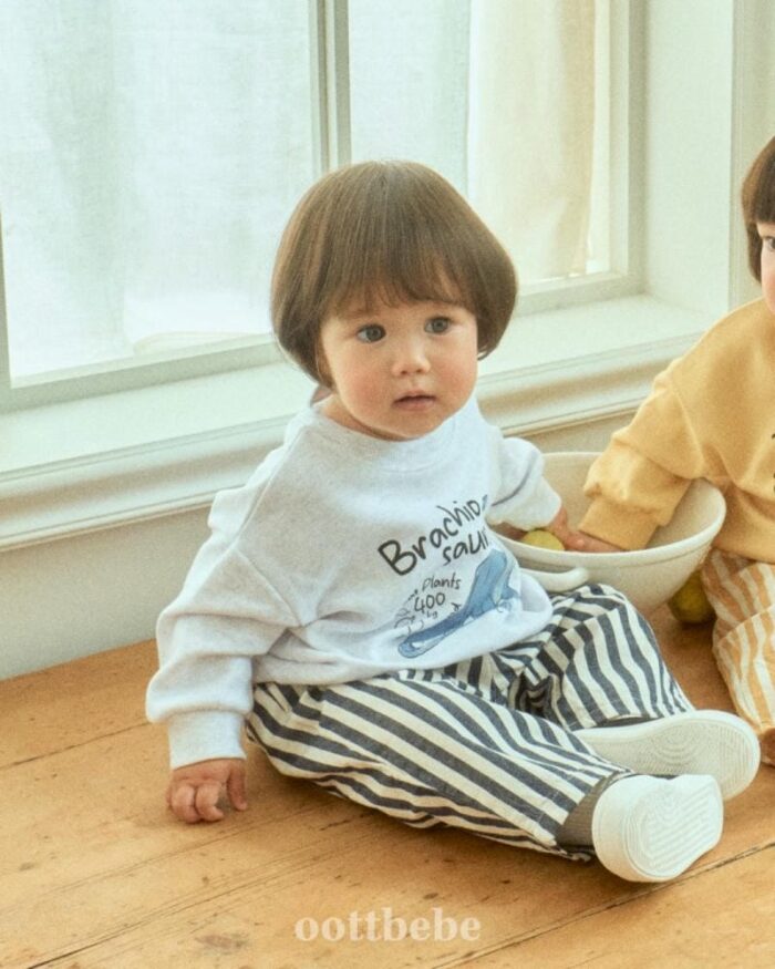 正韓秋季1~7y - 恐龍上衣 / 三色：圖片 4