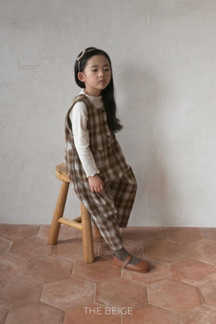 正韓秋季80~120cm - 捲邊上衣 / 二色：圖片 3