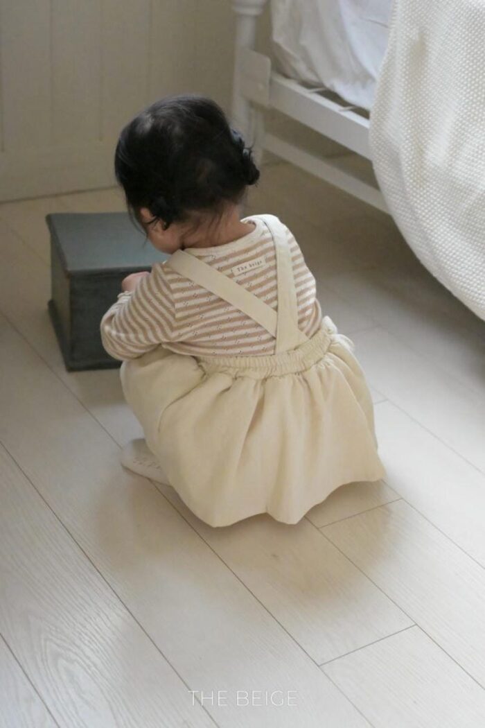 正韓秋季12~18m - 吊帶包屁裙 / 二色：圖片 4