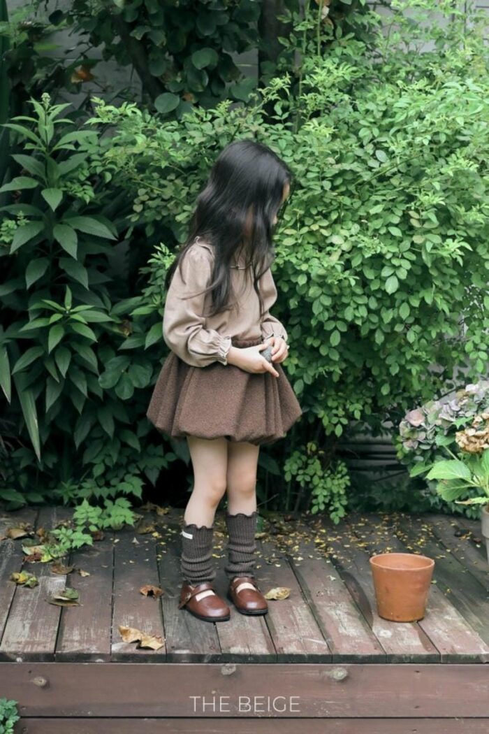 正韓秋季80~120cm - 氣球裙 / 二色：圖片 6