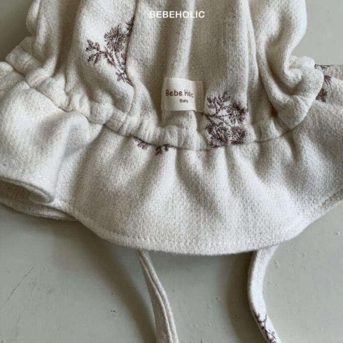 正韓秋季6~18m - 刺繡水餃帽 / 二色：圖片 2