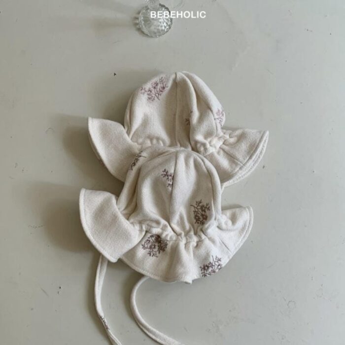 正韓秋季6~18m - 刺繡水餃帽 / 二色