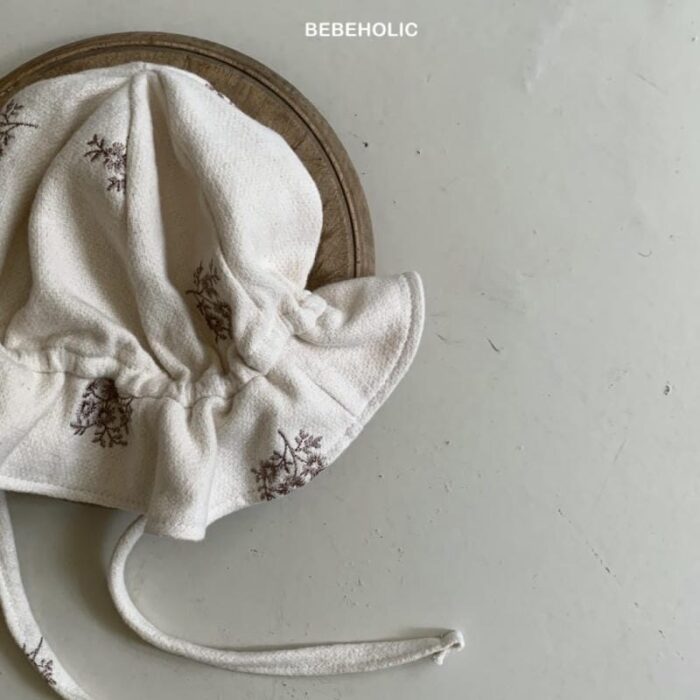 正韓秋季6~18m - 刺繡水餃帽 / 二色：圖片 5