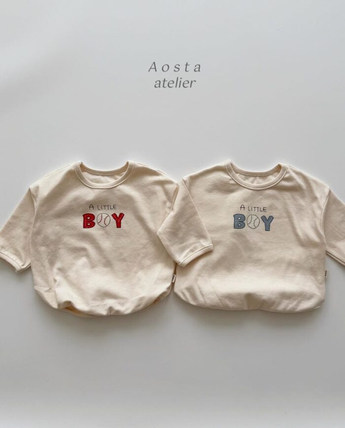 正韓秋季 0~5y - 棒球上衣 / 二色