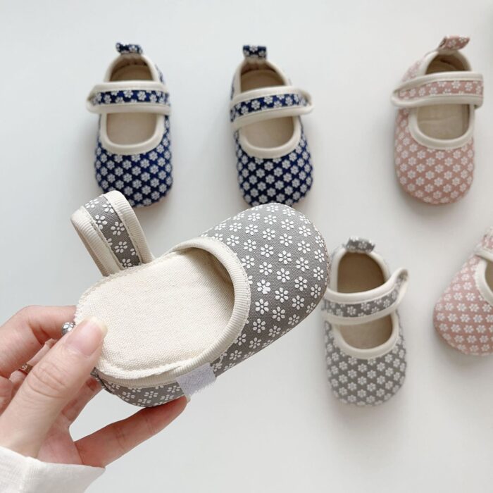 11~13cm - 花花防滑學步鞋 / 五色：圖片 7