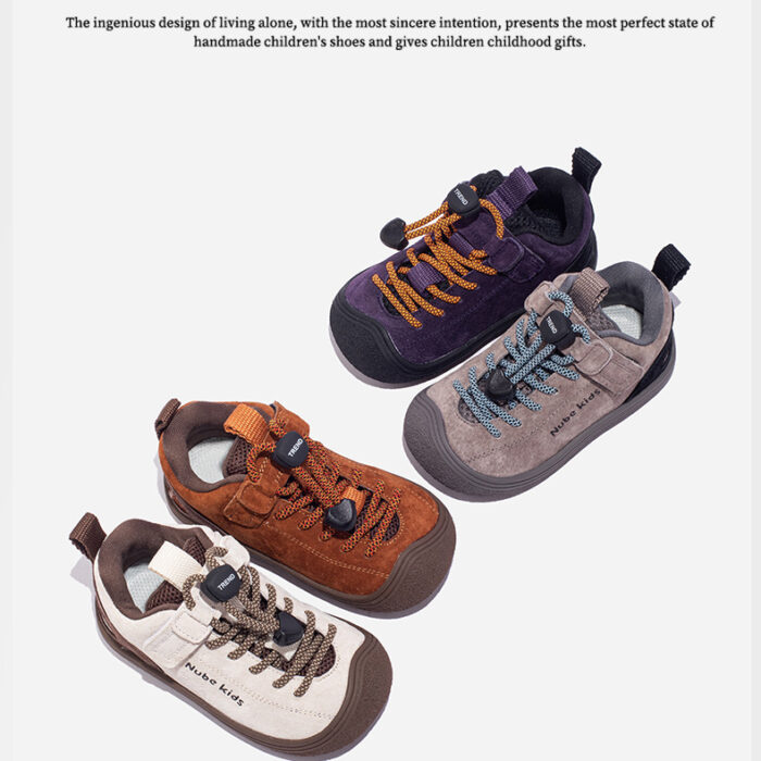 12.5~17.5cm - 超好看真皮休閒鞋 / 四色