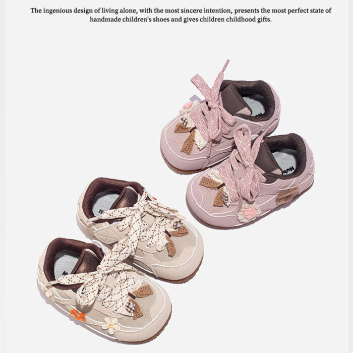 14.5~16.5cm - 可愛花花休閒鞋 / 二色