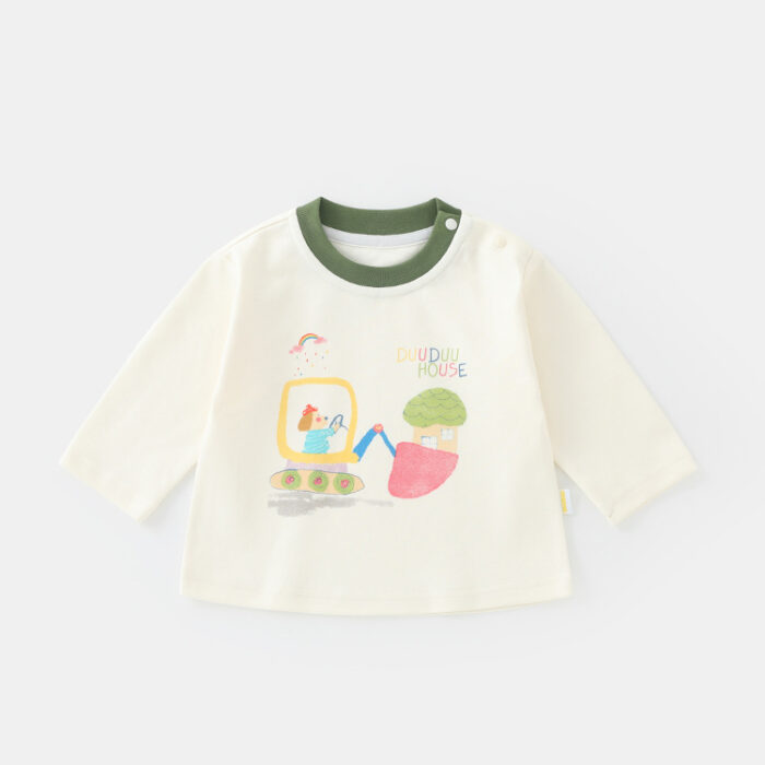 韓版秋季80~120cm - 可愛怪手上衣