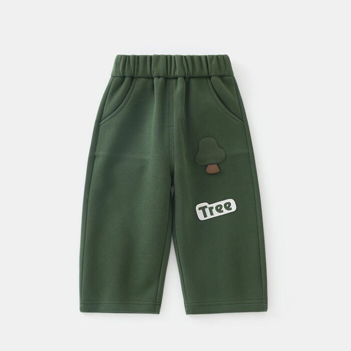 韓版秋季80~120cm - 可愛樹褲