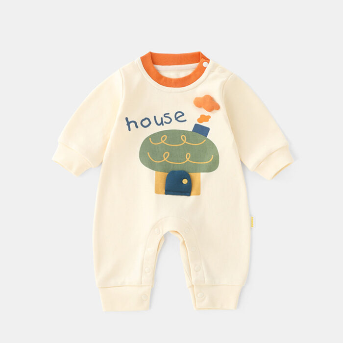 韓版秋季66~100cm - 煙囪屋連身衣