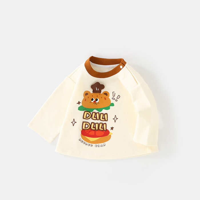 韓版秋季80~120cm - 漢堡上衣