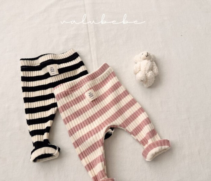 正韓冬季Babe -粗條打底褲 / 二色