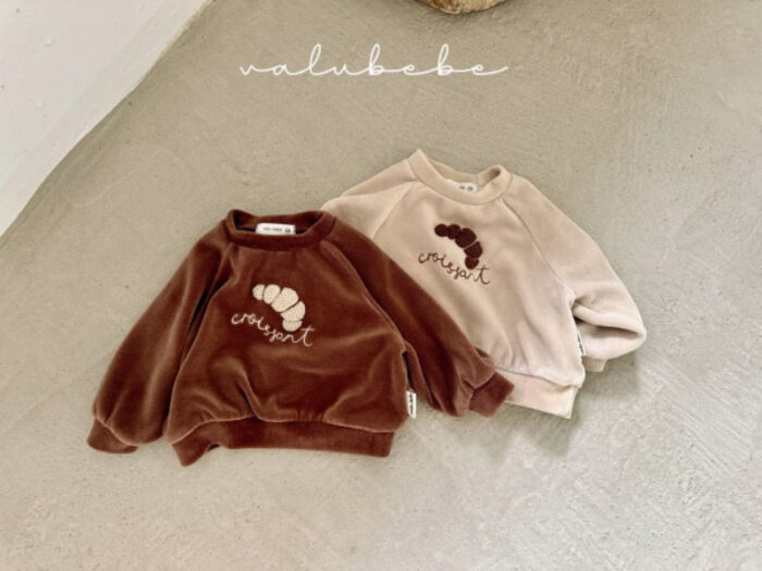 正韓冬季Babe - 牛角麵包上衣 / 二色：圖片 2
