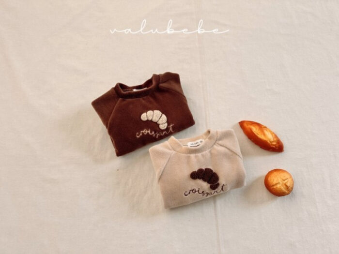 正韓冬季Babe - 牛角麵包上衣 / 二色：圖片 3