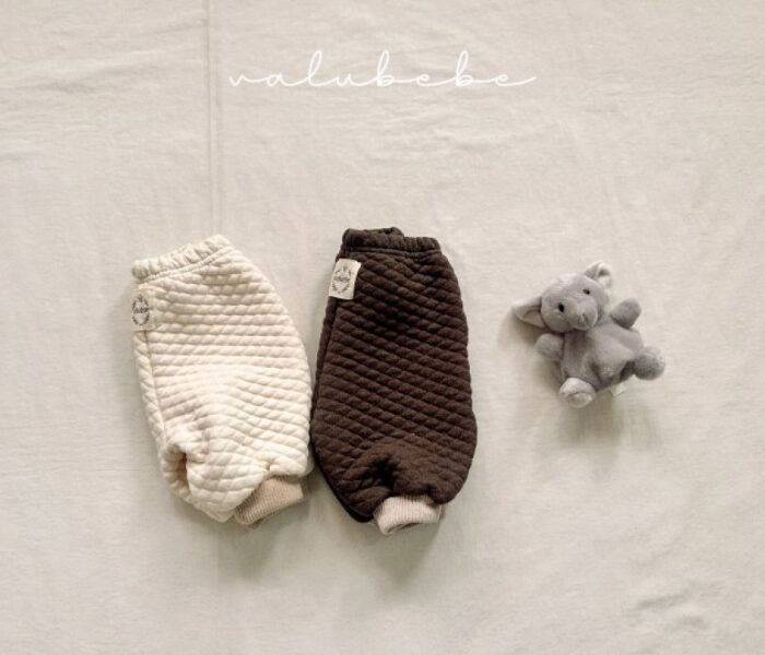 正韓冬季Babe - 絎縫褲 / 二色