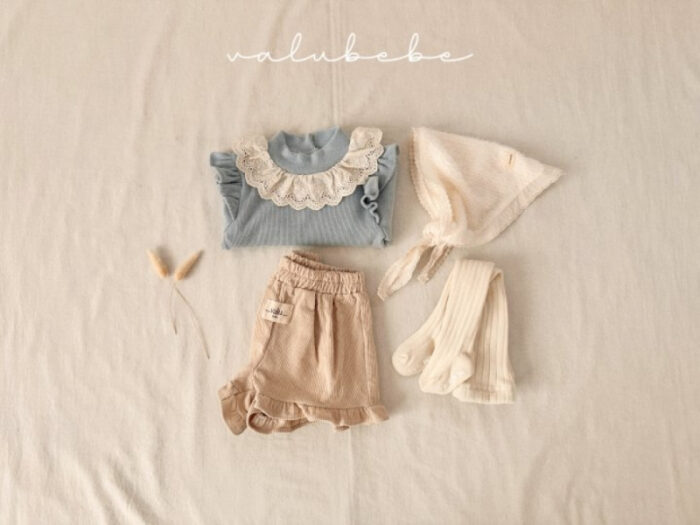 正韓冬季Babe - 燈心絨荷葉短褲 / 二色：圖片 6