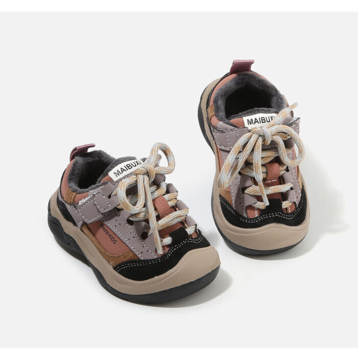 13~16.5 cm - 冬季軟底防滑運動鞋 / 三色