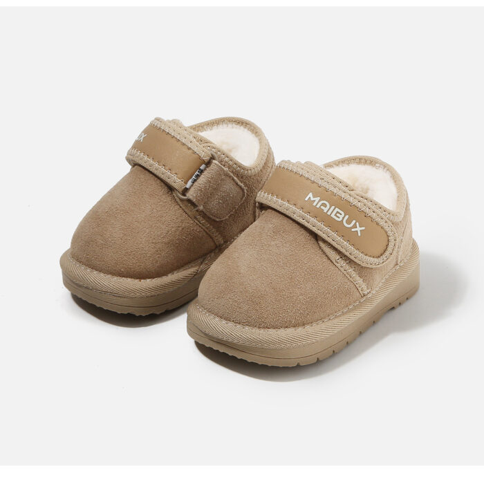 12~19cm - 雪地靴加絨保暖學步鞋 / 四色